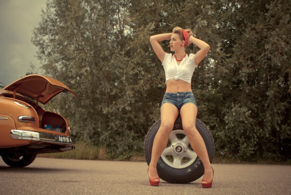 Visagie Maastricht fotoshoot Pin-up