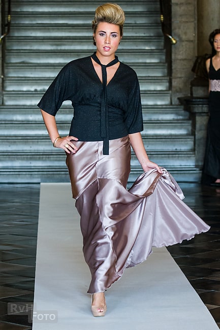 Visagie voor Fashion show Esmeralda Dijk
