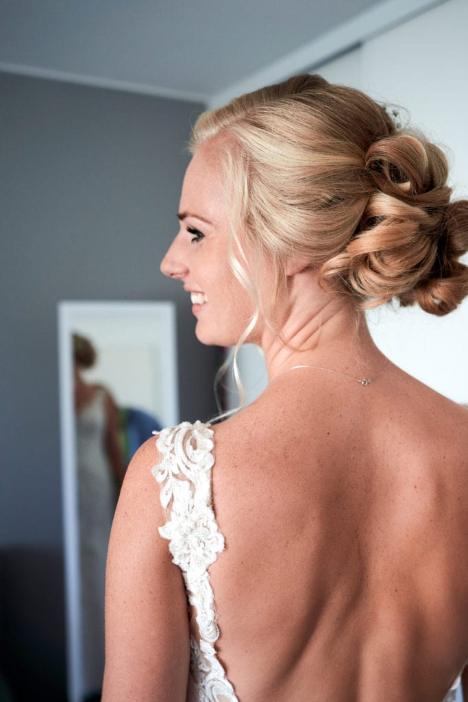 Visagie en haarstyling voor bruiloft