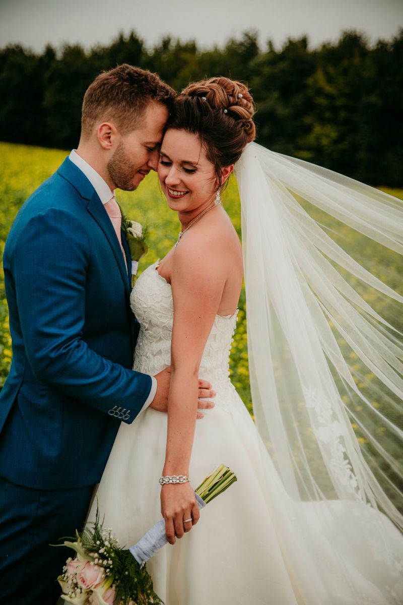 Visagie voor bruid Rachel
