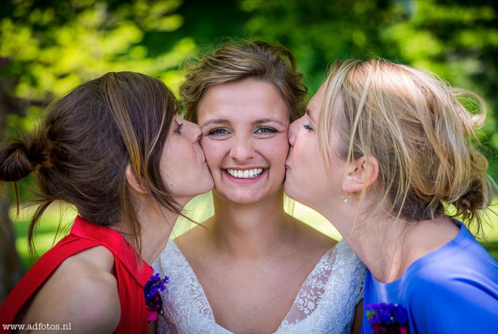 Bruiloft Vaeshartelt trouw visagie en haarstyling
