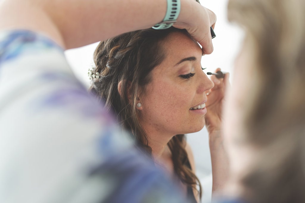 Wedding fotografie bruidsvisagie