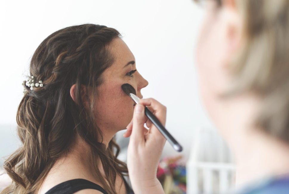Wedding fotografie bruidsvisagie