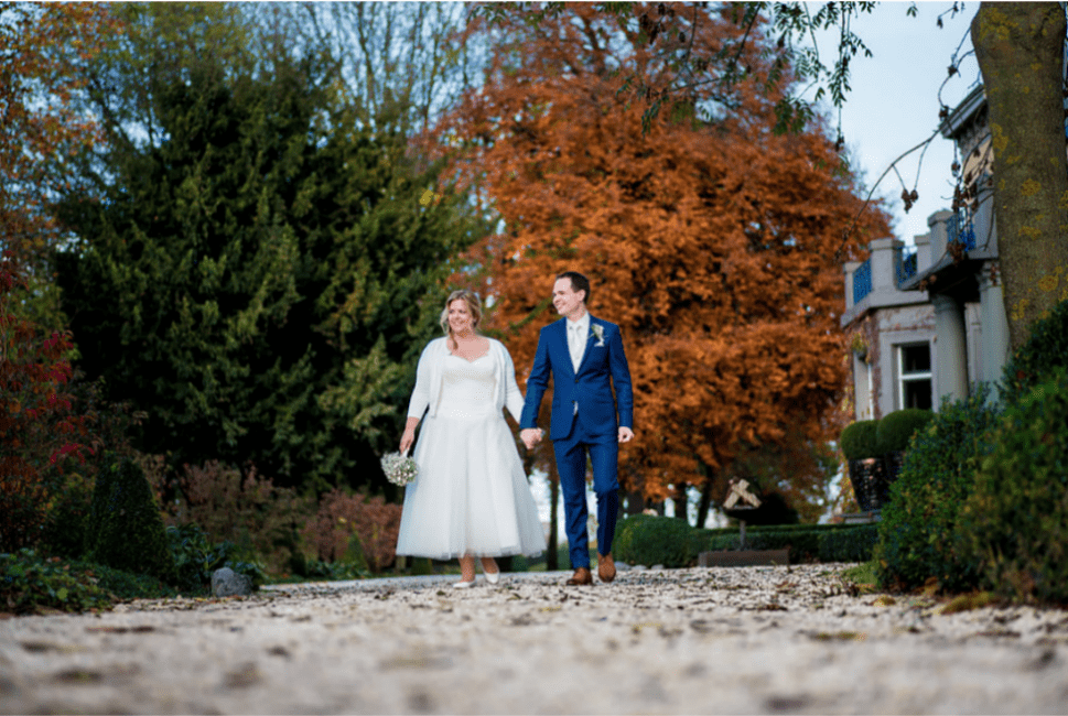 Bruid Myrthe Visagie en haarstyling