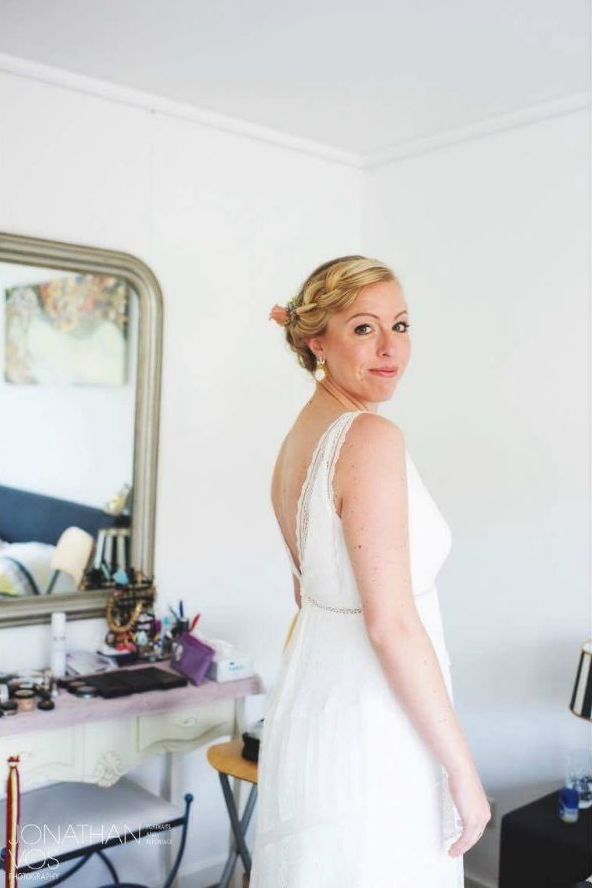 Natuurlijke schoonheid met Visagie en haarstyling bruid Charlotte