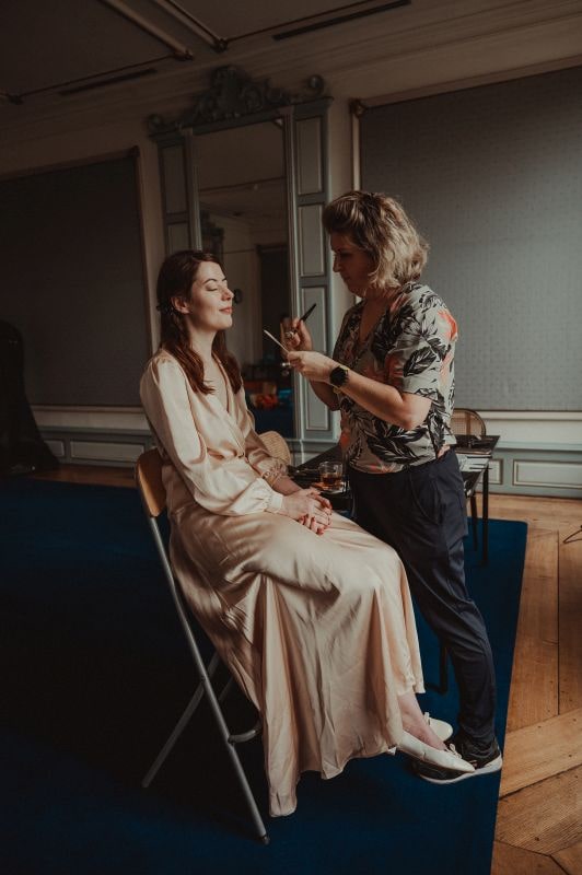 Visagie voor bruid Suzanne