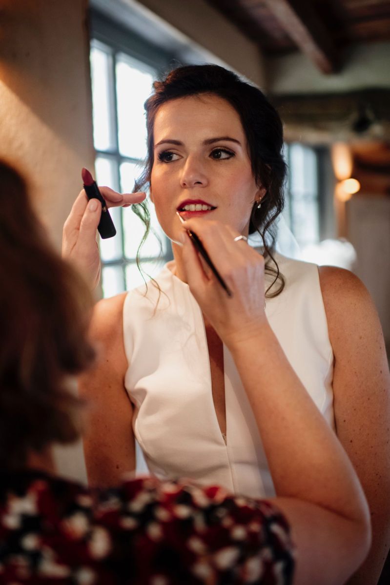 Make-up voor bruid